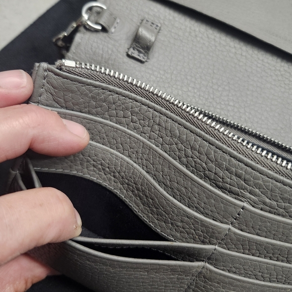 All Saints Leather FETCH Crossbody Bag - Picture 6 of 10